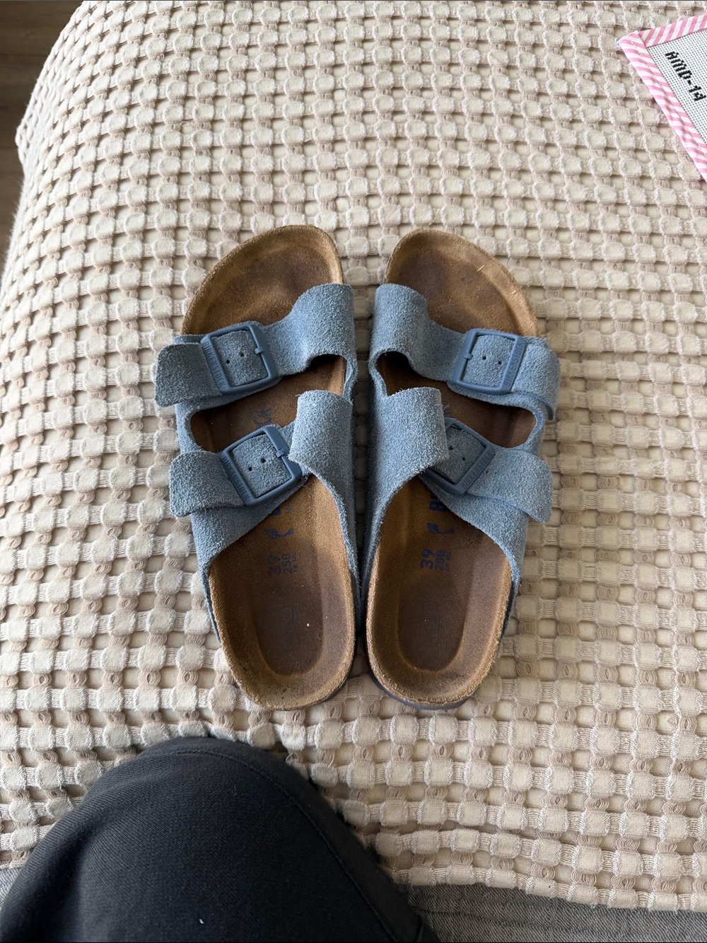 Blue Birkenstocks